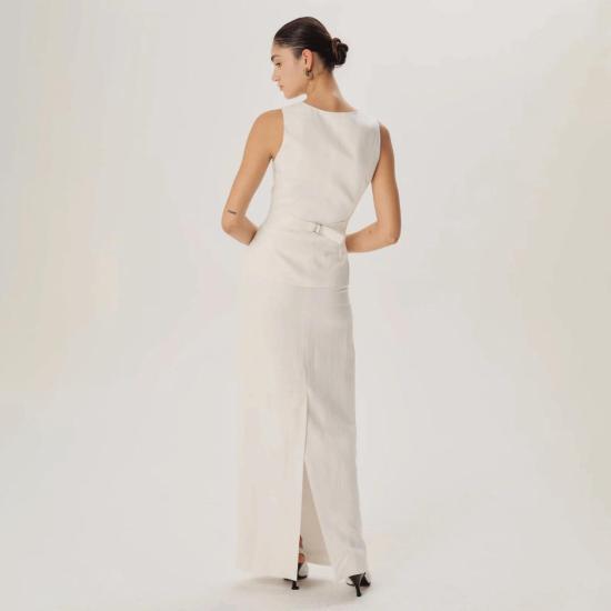  Ronny Kobo 롱 스커트 로니 코보 코코 스커트 화이트 - OTHER BRANDS