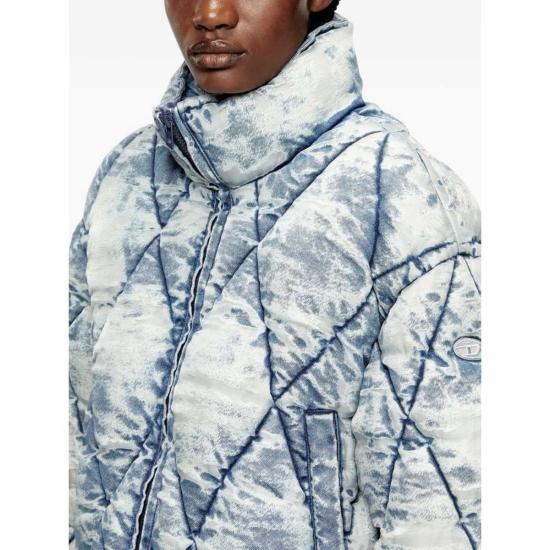  디젤 패딩 아우터 다운 재킷 블루 - DIESEL