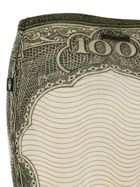  장 폴 고티에 롱 스커트 그린 카르투슈  멀티컬러 - JEAN PAUL GAULTIER