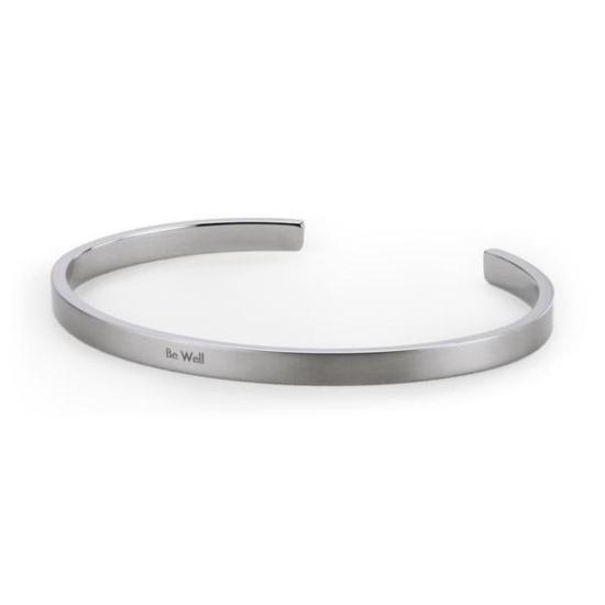  핸섬 브레이슬릿 핸드즘 비웰 커프 그레이 티타늄 - HNDSM