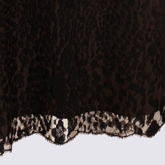  톰포드 민소매 티셔츠 톰 포드 블랙 앤 브라운  블랙/초콜릿 - TOMFORD