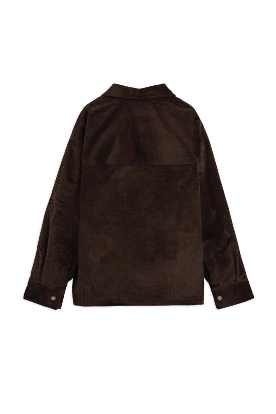  마켓 자켓 벨벳 지퍼업 오버셔츠 - MARKET