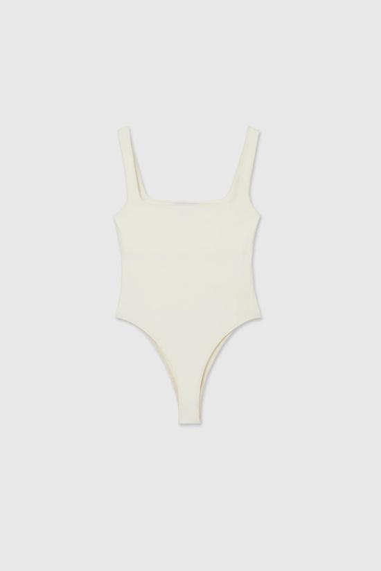  DĀL THE LABEL 바디수트 티셔츠 DĀl The Label Essential Bodysuit
