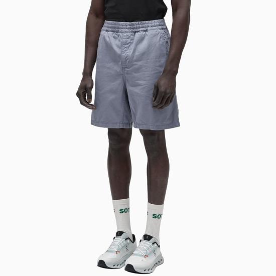  칼하트 숏팬츠 카하트 플린트 반바지 Ydgd 베이 블루 - CARHARTT