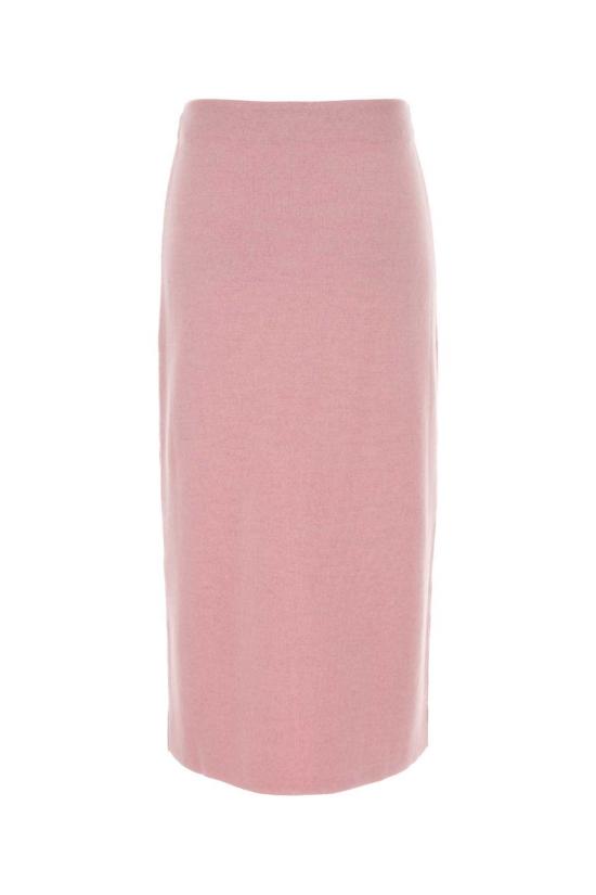  케이트 스커트 카이트 울 블렌드  로즈워터 - KHAITE