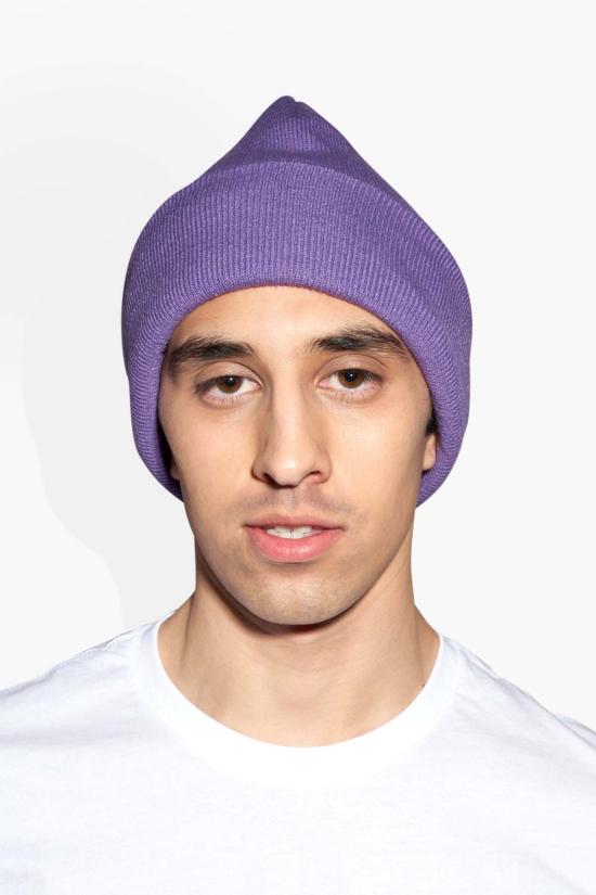  더 셀렉트 모자 셀렉트 레귤러 비니 퍼플