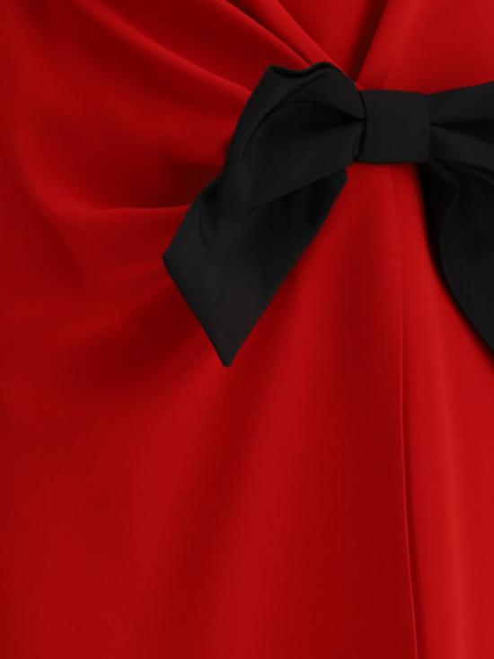  발렌티노 가라바니 숏 원피스 발렌티노 리본 장식 짧은 실크 드레스 - VALENTINO GARAVANI