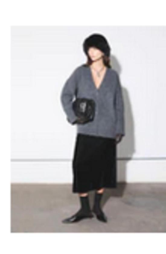  델룩 가디건 이스턴 카디건 그레이