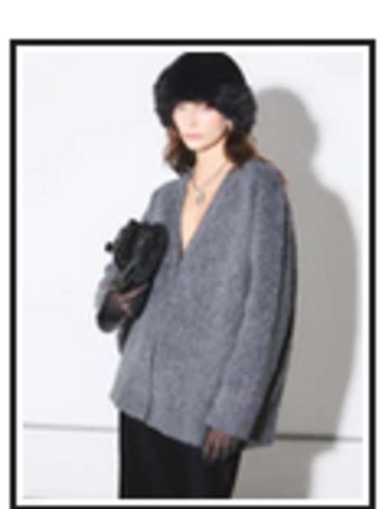  델룩 가디건 이스턴 카디건 그레이 - DELUC