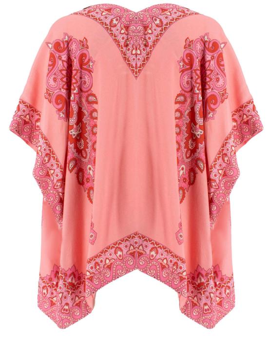  에트로 블라우스 비스코스  핑크 - ETRO