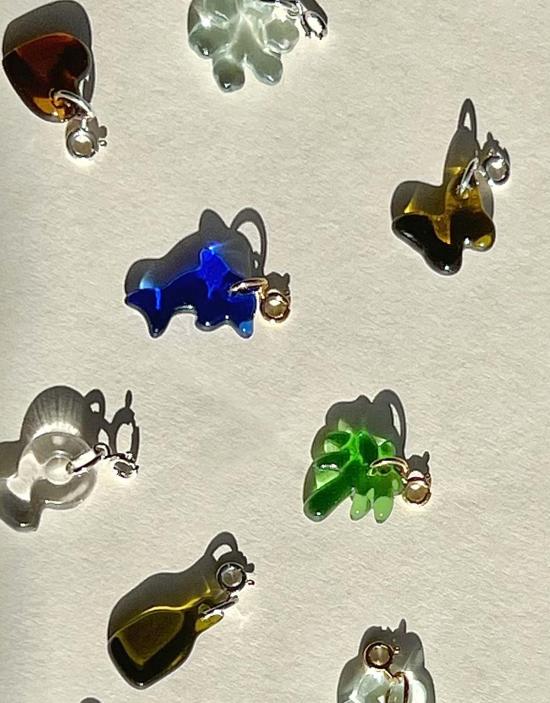  클레드 목걸이/팬던트 나비 아이콘 참 - CLED