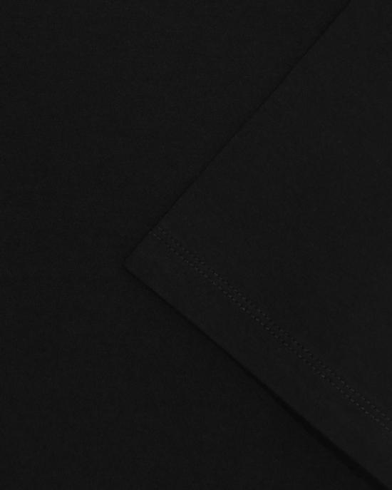  FAVRICS 반팔 티셔츠 파브릭스 블랙 실크 마감 코튼 데일리 티셔츠 블랙 - FAVRICS