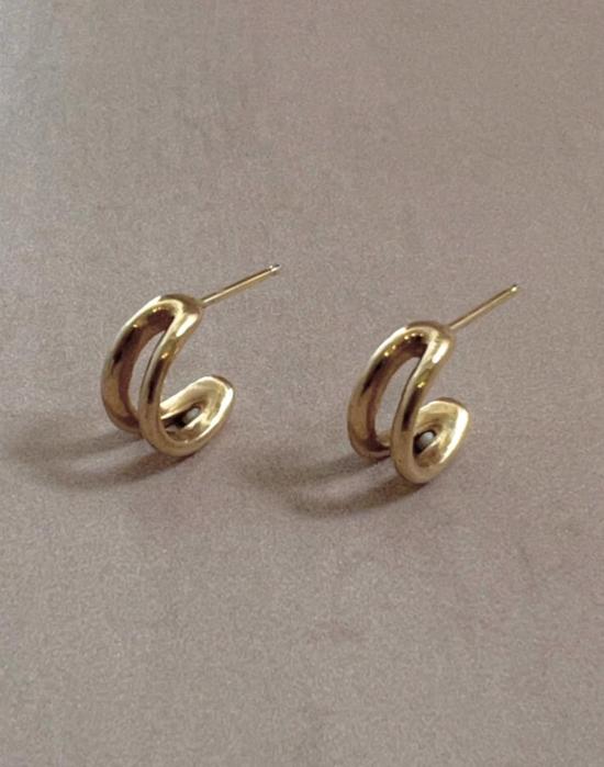  아만다 헌트 이어링 제멜라 후프스 브론즈