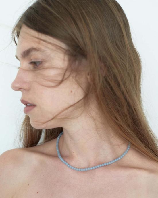  아니카 이네즈 목걸이/팬던트 비즈 칼라 목걸이