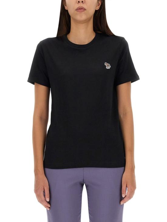  폴 스미스 반팔 티셔츠 Ps 바이  티셔츠 다이노 블랙