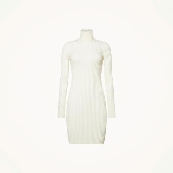  월포드 미디 원피스 울포드 메리노 립 드레스 - WOLFORD