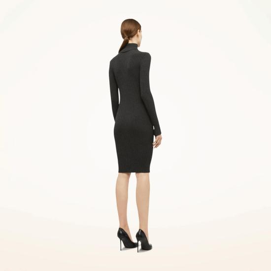  월포드 미디 원피스 울포드 메리노 립 드레스 - WOLFORD