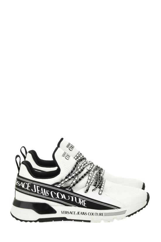  베르사체 스니커즈 진 쿠튀르  화이트 - VERSACE