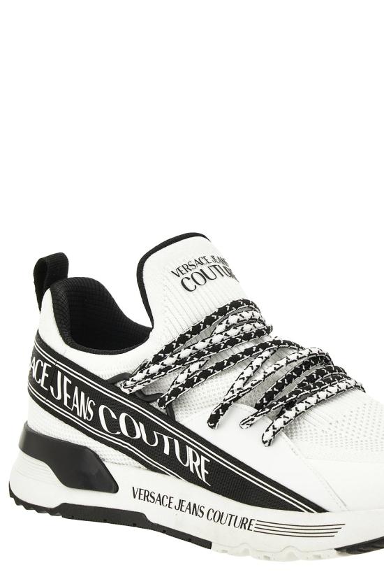  베르사체 스니커즈 진 쿠튀르  화이트 - VERSACE