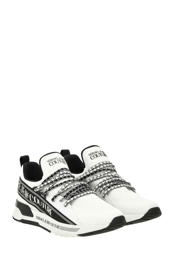  베르사체 스니커즈 진 쿠튀르  화이트