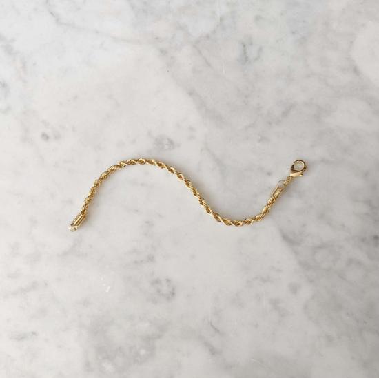  타린 토마스 바디 주얼리 베드포드 브레이슬릿 18k 옐로우 골드 - TARIN THOMAS