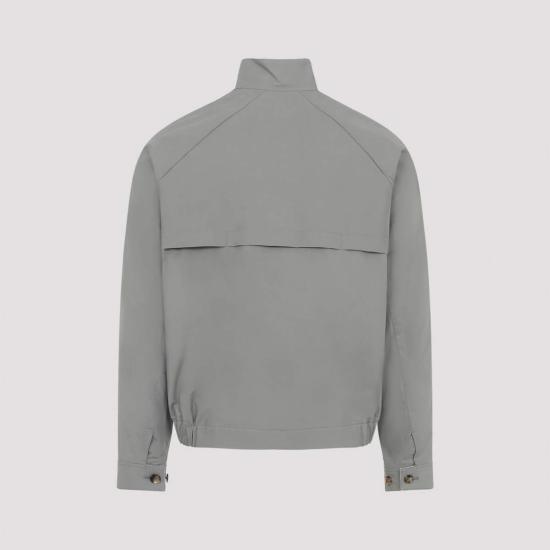  브루넬로 쿠치넬리 자켓 Brunello Cucinelli 코튼 재킷 카키 - BRUNELLO CUCINELLI