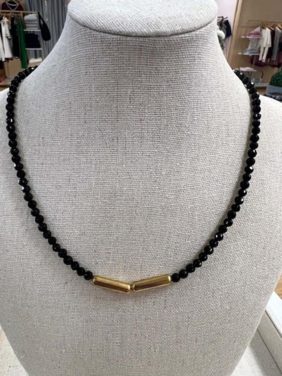  카라 브라운 디자인 목걸이/팬던트 레이어링 목걸이