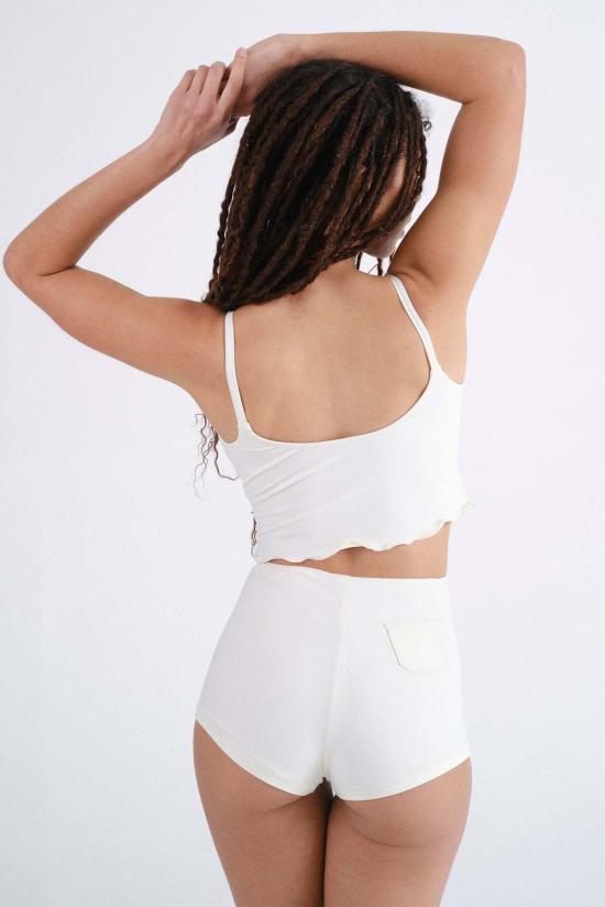  Galamaar 비키니 수영복 갈라마르 셀레나 크롭 탑 크레마 - OTHER BRANDS