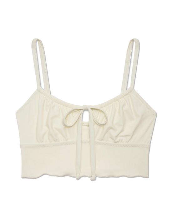  Galamaar 비키니 수영복 갈라마르 셀레나 크롭 탑 크레마