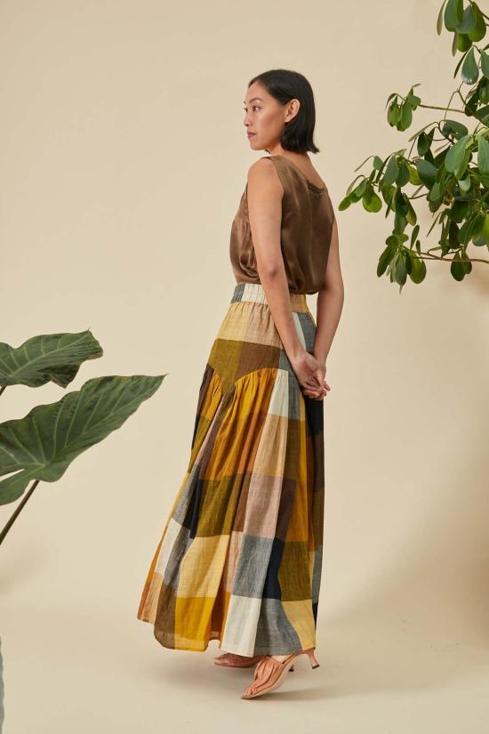  RUJUTA SHETH 롱 스커트 Rujuta Sheth Leila 스커트 Marni Chex - OTHER BRANDS