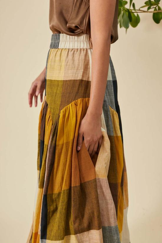  RUJUTA SHETH 롱 스커트 Rujuta Sheth Leila 스커트 Marni Chex - OTHER BRANDS