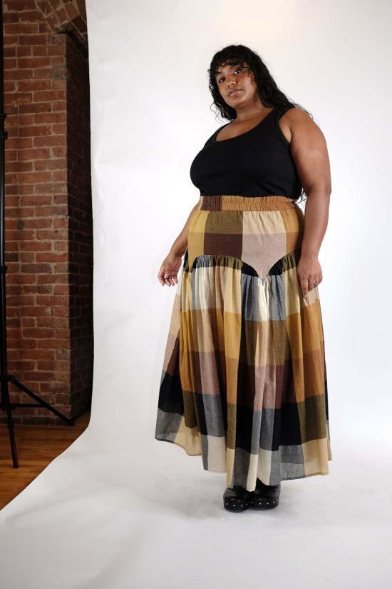  RUJUTA SHETH 롱 스커트 Rujuta Sheth Leila 스커트 Marni Chex - OTHER BRANDS