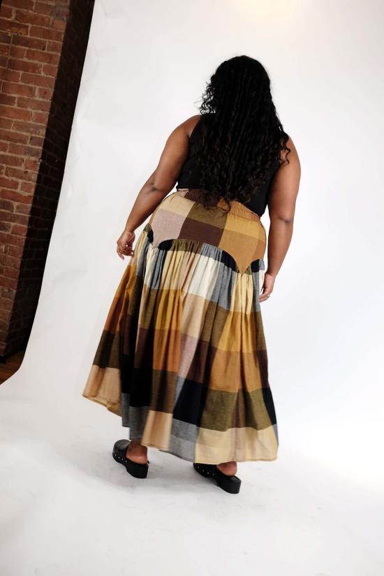  RUJUTA SHETH 롱 스커트 Rujuta Sheth Leila 스커트 Marni Chex - OTHER BRANDS