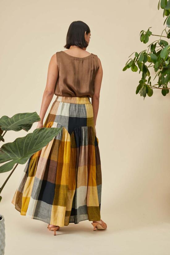  RUJUTA SHETH 롱 스커트 Rujuta Sheth Leila 스커트 Marni Chex - OTHER BRANDS