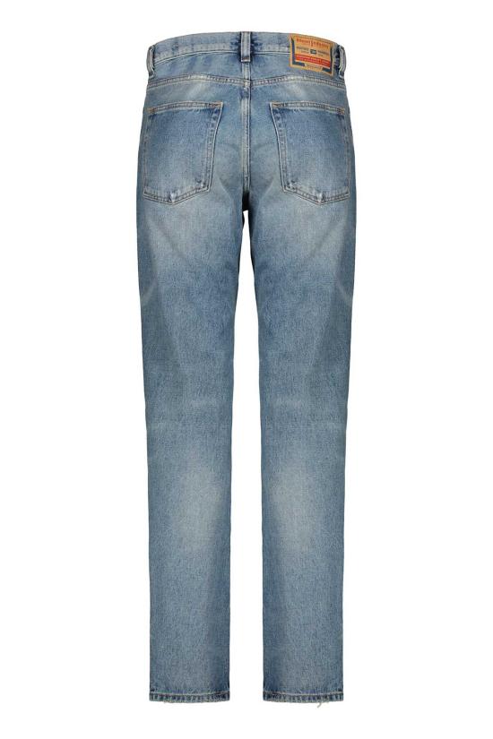  디젤 데님 팬츠 라이트 스트레이트 컷 진 블루 - DIESEL