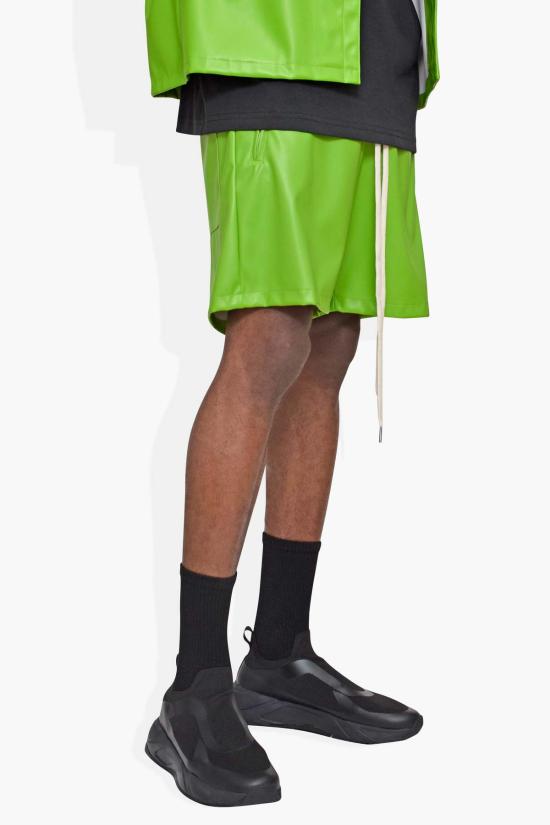  THE CELECT 숏팬츠 셀렉트 지퍼 쇼츠 그린 - OTHER BRANDS