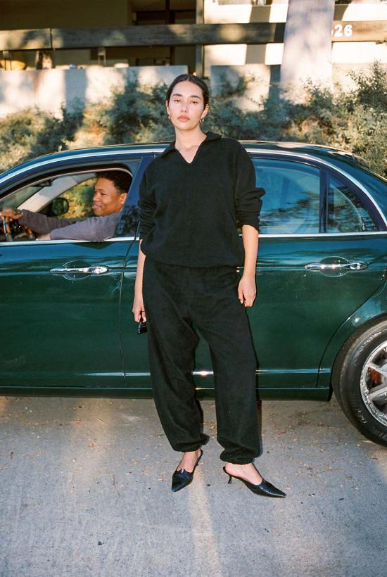  질 로드리게즈 블라우스 길 로드리게스 셰르파 휴 L/S 탑 - GIL RODRIGUEZ