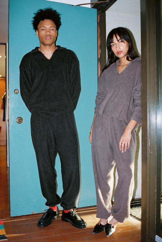  질 로드리게즈 블라우스 길 로드리게스 셰르파 휴 L/S 탑 - GIL RODRIGUEZ