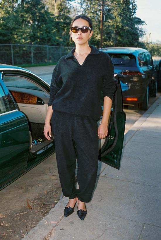  질 로드리게즈 블라우스 길 로드리게스 셰르파 휴 L/S 탑 - GIL RODRIGUEZ