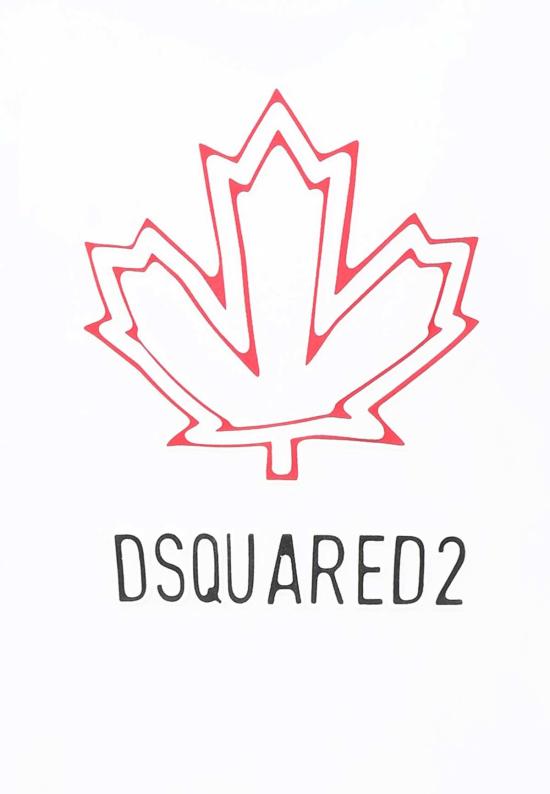  [키즈] 디스퀘어드2 트레이닝 상의 어린이용 Dsquared2 티셔츠 (흰색) - DSQUARED2