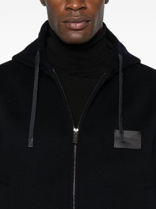  엠포리오 아르마니 자켓 울 블루종 재킷 블루 - EMPORIO ARMANI