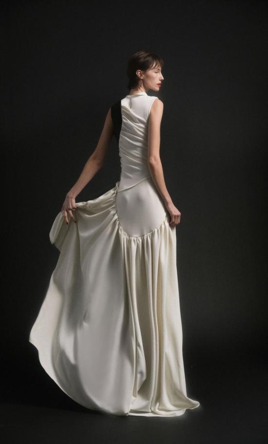  루이자 에 라 루나 롱 원피스 Luisa Et La Luna Laurne 드레스 클레이 - LUISA ET LA LUNA