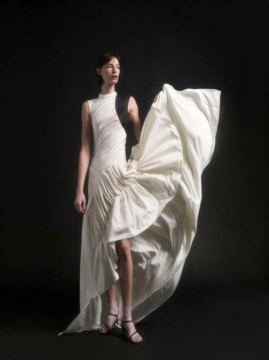  루이자 에 라 루나 롱 원피스 Luisa Et La Luna Laurne 드레스 클레이 - LUISA ET LA LUNA