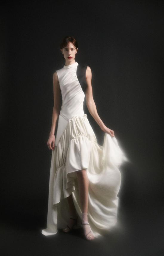  루이자 에 라 루나 롱 원피스 Luisa Et La Luna Laurne 드레스 클레이 - LUISA ET LA LUNA