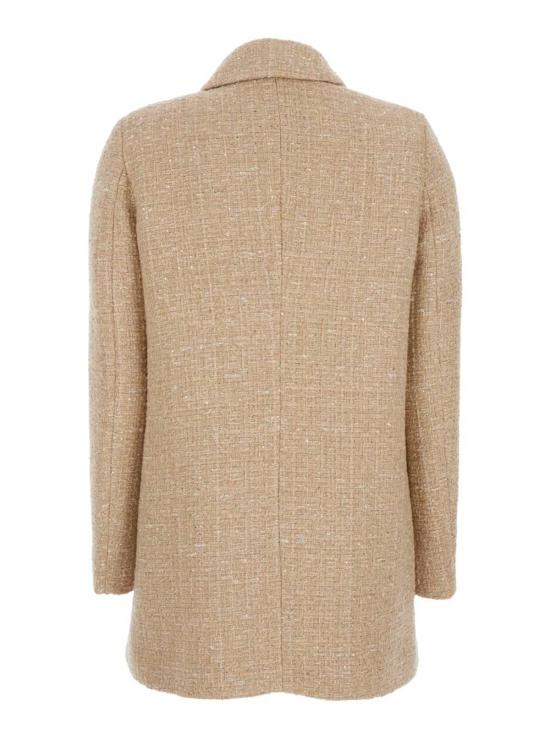  트윈셋 코트 베이지  골드 - TWINSET