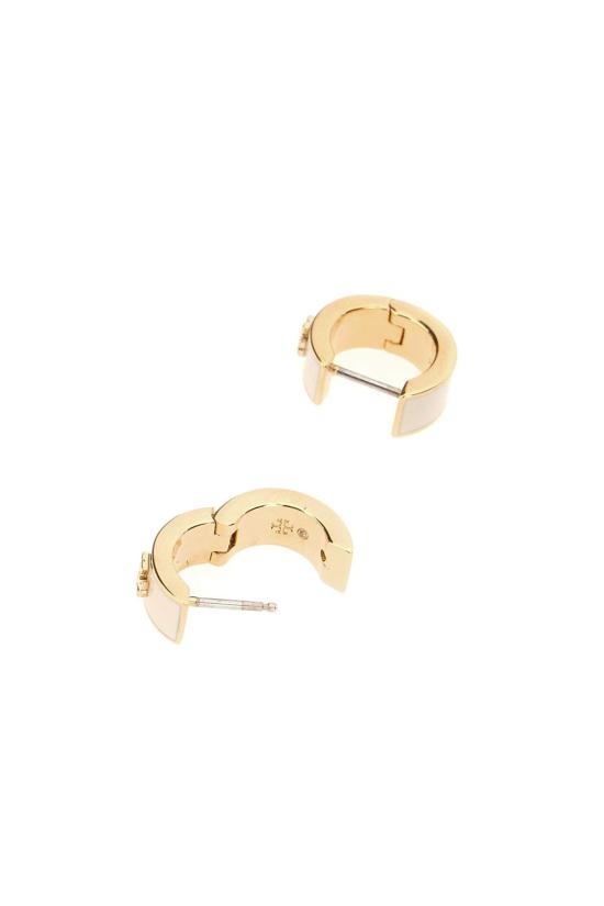  토리버치 이어링 비쥬 스몰 허기 후프 - TORY BURCH