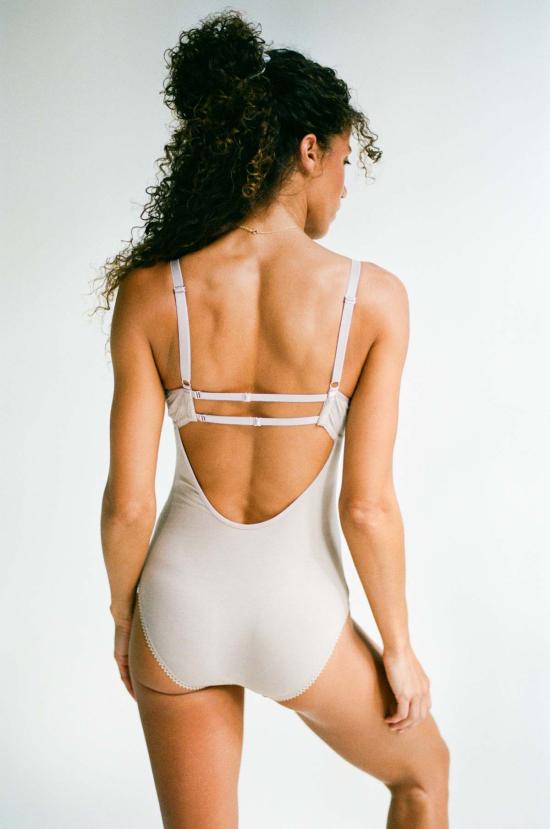  로레트 란제리 바디수트 티셔츠 그레이스 보디수트 - LORETTE LINGERIE