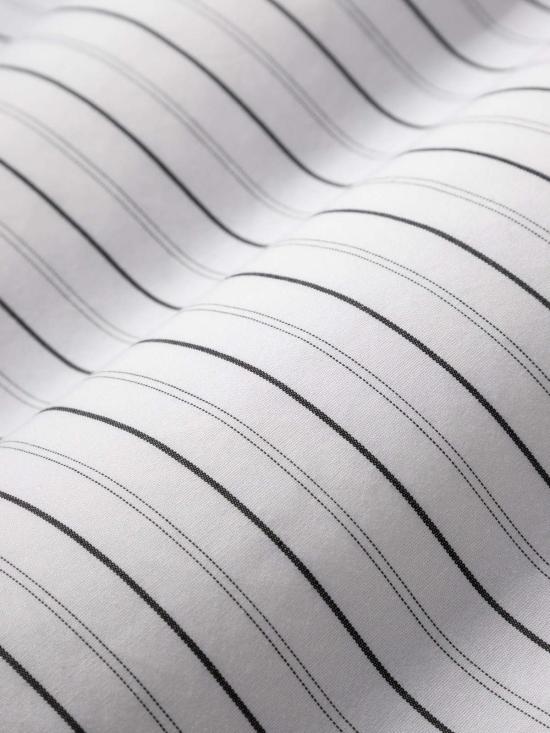  O.N.S 긴팔 셔츠 아서 스트라이프  밝은 흰색/검은색 스트라이프 - OTHER BRANDS