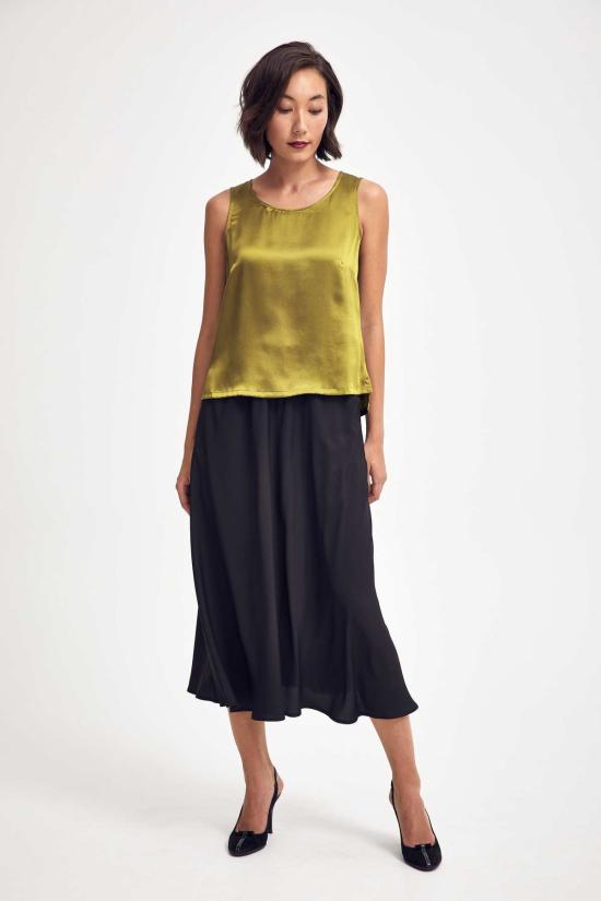  린제이 니콜라스 뉴욕 미디 스커트 린지 니콜라스 뉴욕 더치스 스커트