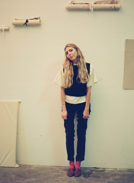  마리아 스탠리 스트레이트 팬츠 베넷 블랙 트라우저 - MARIA STANLEY